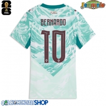 Maglie da calcio Portogallo Bernardo Silva #10 Seconda Maglia Femminile Mondiali 2026  Manica Corta